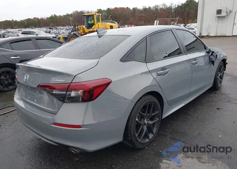 2025 Honda Civic Sport z USA, uszkodzony, nr VIN 2HGFE2F56SH572264